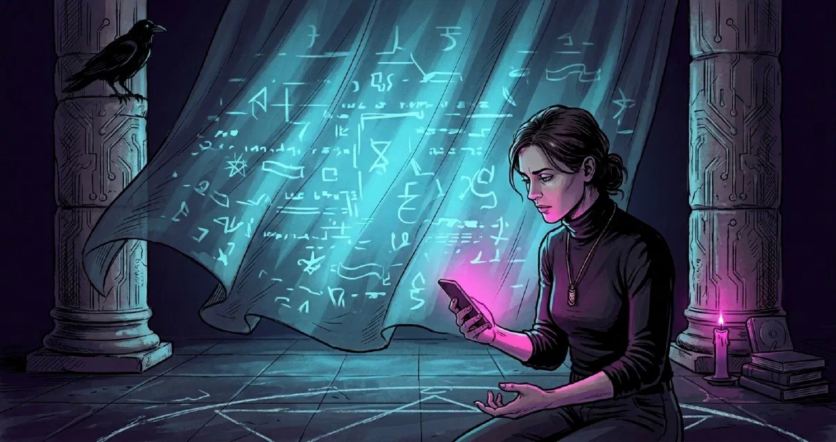 Cover illustration for ARCÆON II — Velvet on the Abyss