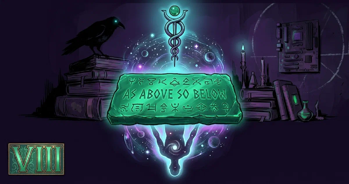 Cover illustration for As Above, So Below