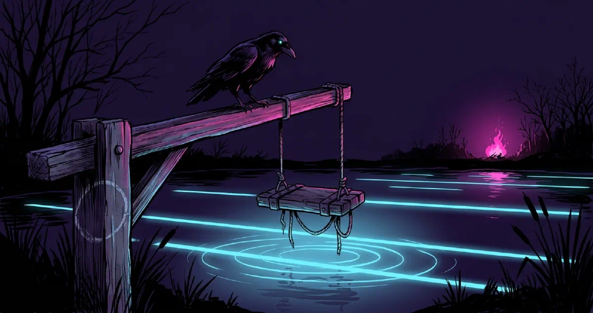 Cover illustration for Burn Me If I Float