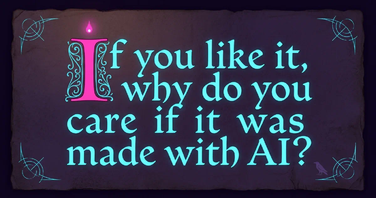 Cover illustration for If You Like It, Why Do You Care?