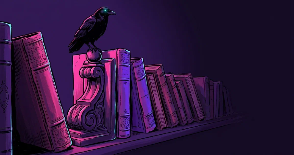 Cover illustration for The Fourth Bookend
