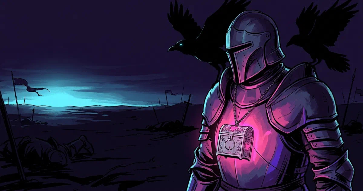 Cover illustration for The Heart-Bearer