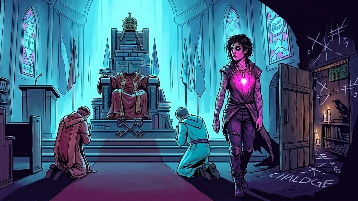 Cover illustration for The Hierophant Lied