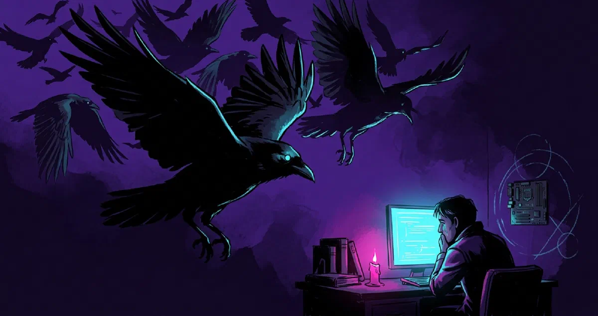 Cover illustration for The Kindred Who Locked the Door
