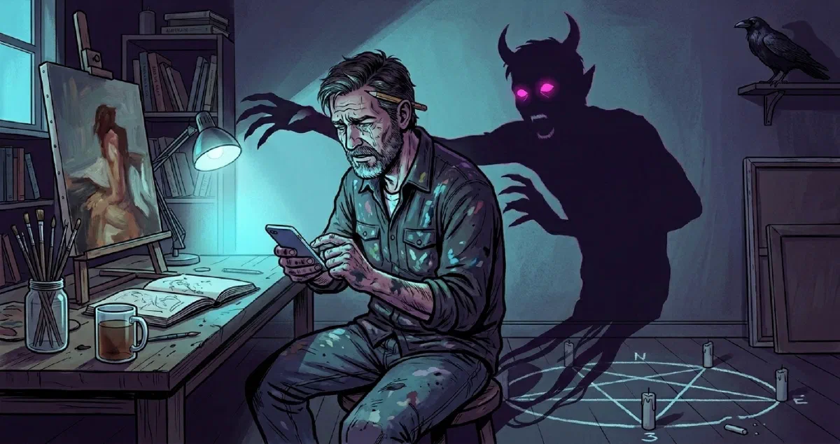 Cover illustration for The Rage Is Not About the Robot